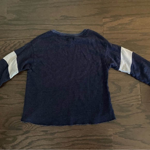 SoulCycle X Sundry Hamptons Navy Heathered Crewneck Sweatshirt - Women’s Small - Picture 4 of 5